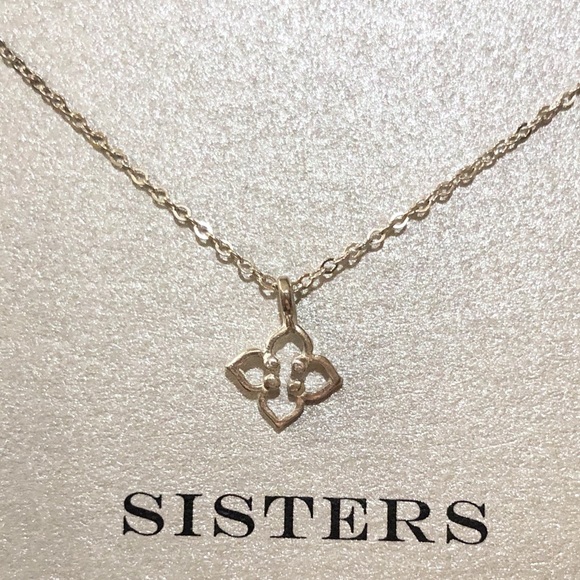 Dogeared Jewelry Dogeared Sisters Sterling Silver Necklace Nwt